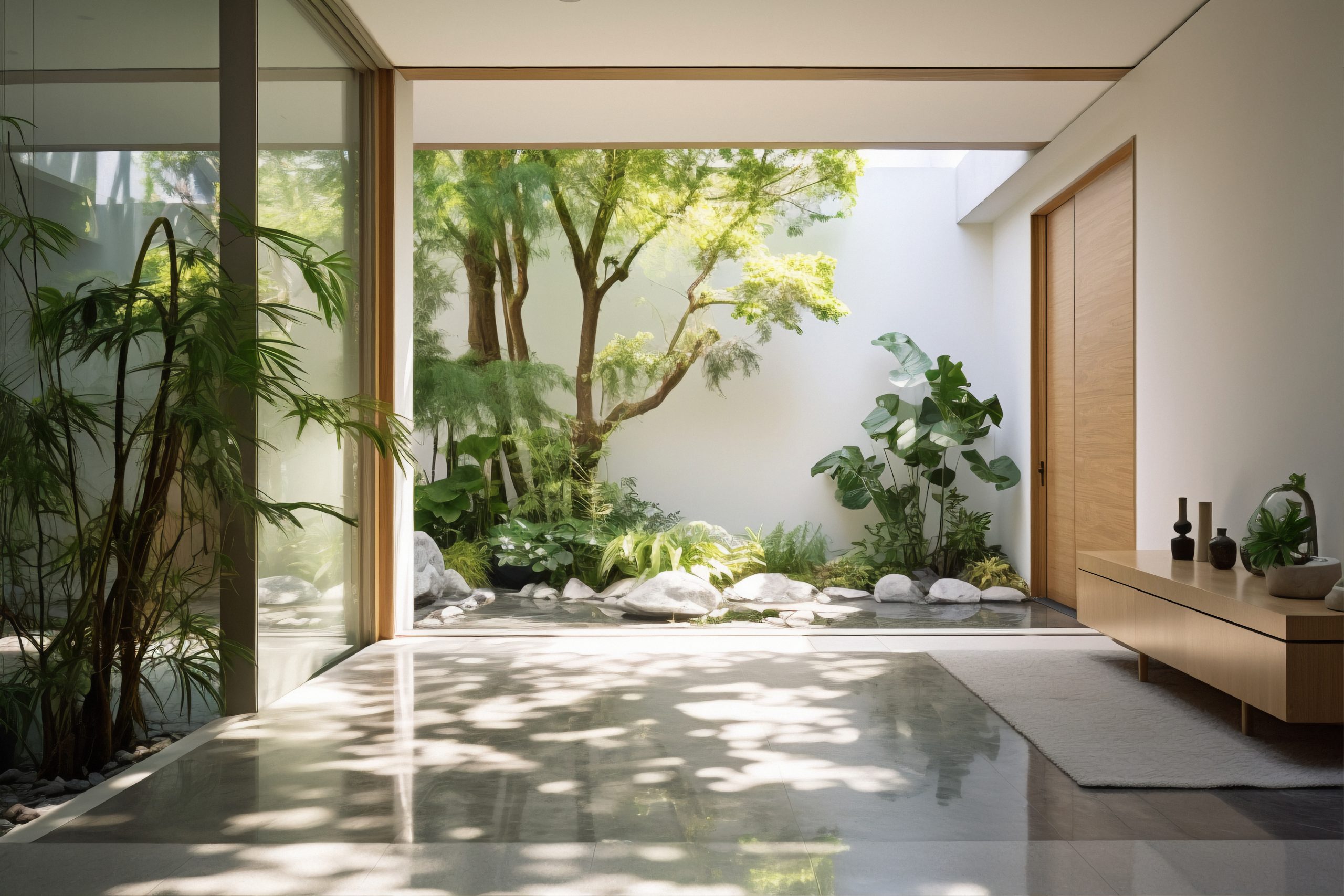 modern Japanese garden design